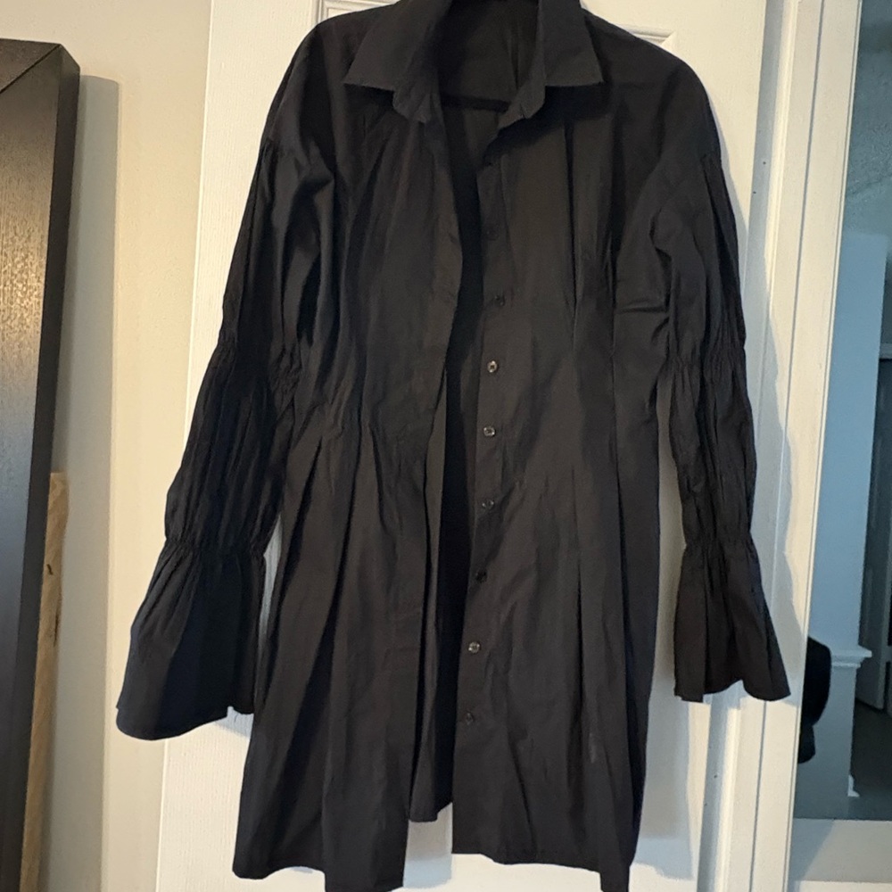 Missguided + Black Trench Coat